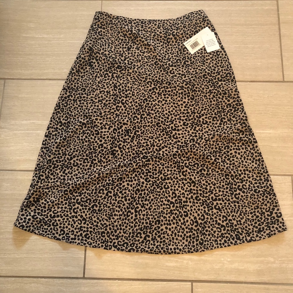 Silk Midi skirt